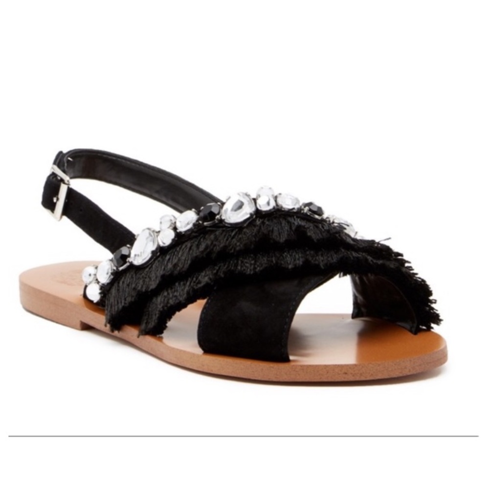 VINCE CAMUTO Ampella Fringe Sandals